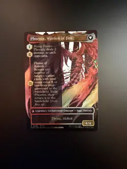 MTG Final Fantasy English Joshua, Phoenix's Dominant Borderless 0542 Surge Foil - Image 2