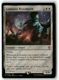 Luminous Broodmoth (Surge Foil) Commander: Final Fantasy Foil - Image 1