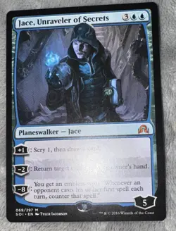 Jace, Unraveler of Secrets - Shadows Over Innistrad #069/297 MTG Magic The Gathe - Image 1