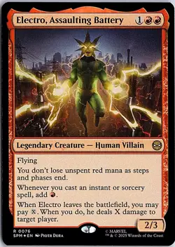 Electro, Assaulting Battery R Marvel's Spider-Man 76 LP Foil Magic - Image 1