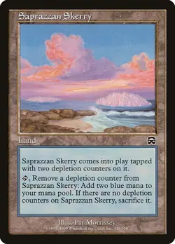 Saprazzan Skerry 1x MtG Mercadian Masques MMQ PLAYED - Image 1