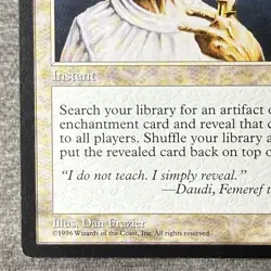 Enlightened Tutor - Mirage (MIR) 1996 Non-Foil LP Magic the Gathering - Image 4