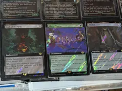 10x MTG LoTR Borderless/Extended Art Surge Foil & Foil Lot - Image 2
