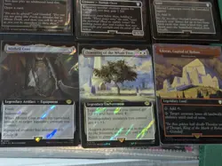 10x MTG LoTR Borderless/Extended Art Surge Foil & Foil Lot - Image 3