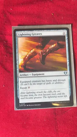 MTG Lightning Greaves - Commander Masters (CMM) - Image 1