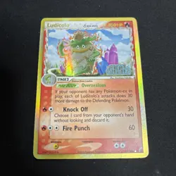Pokemon Card - Ludicolo Crystal Guardians Stamped 6/100 Reverse Holo - Image 1