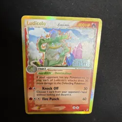 Pokemon Card - Ludicolo Crystal Guardians Stamped 6/100 Reverse Holo - Image 4
