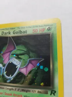 Dark Golbat 7/82 Team Rocket Pokemon TCG Holo Lightly Played - Image 3