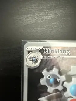 Pokemon TCG Klinklang 141/086 Black Bolt BLK Illustration Near Mint Condition - Image 2