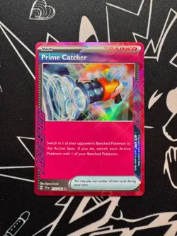 Prime Catcher 157/162 Pokemon TCG Temporal Forces Ace Spec English - Image 1