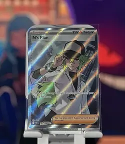 ??N's Plan | 163/086 | Pokemon TCG | Black Bolt | Ultra Rare | Full Art?? - Image 2