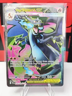 Pokemon TCG Mega Charizard EX 🔥FRESH PULL🔥 Phantasmal Flames PFL - 109/09 - Image 1