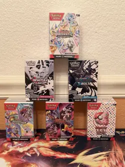 Pokemon Scarlet and Violet Booster Bundle Lot Of 6! 1 Of Each See Description - Image 1