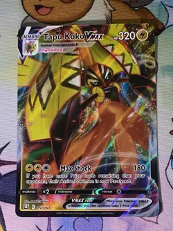 Tapu Koko VMAX 051/163 Battle Styles Ultra Rare Full Art Pokemon TCG - Image 2