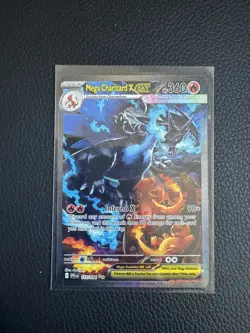 Mega Charizard X EX SIR 125/094 (English) Phantasmal Flames Pokemon TCG - Image 1