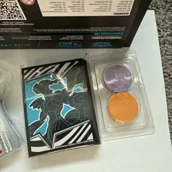 Pokemon TCG Black Bolt Elite Trainer Box ETB opened no packs 151 paldean surging - Image 5