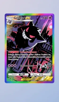 Pokemon TCG Pocket Gengar Rainbow Ex ?? (GER) - Trade - Image 1