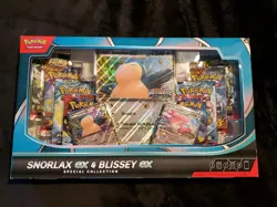 Pokemon TCG Snorlax Ex And Blissey Ex Special Collection Walmart Exclusive NEW - Image 1