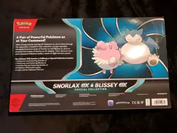 Pokemon TCG Snorlax Ex And Blissey Ex Special Collection Walmart Exclusive NEW - Image 2