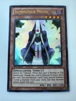 YuGiOh - Summoner Monk - LCYW-EN166 - Super Rare Holo - Image 1