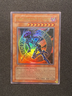 Dark Magician of Chaos IOC-065 1st Edition Ultra Rare LP Holo Bleed Yugioh 2004 - Image 1
