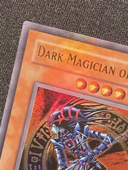 Dark Magician of Chaos IOC-065 1st Edition Ultra Rare LP Holo Bleed Yugioh 2004 - Image 2
