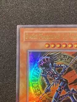 Dark Magician of Chaos IOC-065 1st Edition Ultra Rare LP Holo Bleed Yugioh 2004 - Image 3