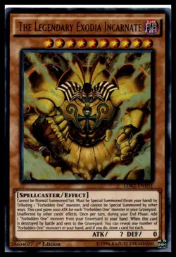 The Legendary Exodia Incarnate LDK2-ENY01 1st Edition Ultra Rare YuGiOh - Image 1