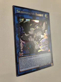 Silhouette Rabbit MP25-EN090 Prismatic Secret Rare Yugioh 2025 Mega-Pack Mint - Image 2