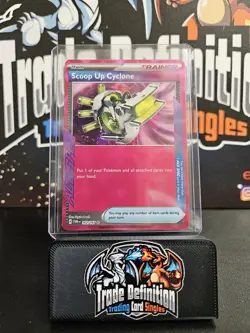 Scoop Up Cyclone 162/167 S&V Twilight Masquerade TWM Holo Ace Spec Pokemon Card - Image 1