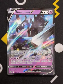 Necrozma V - 063/163 - Pokemon Battle Styles Sword & Shield Ultra Rare Card NM - Image 1