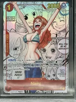 Nami Manga Art Rare Englisch - OP01-016 - BGS 10 - One Piece Chase Card - Image 2