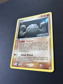 Pokemon TCG Ditto EX Delta Species Card 62/113 Geodude Holo Stamped - Image 5