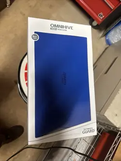 Ultimate Guard OMNIHIVE 1000F Xenoskin Blue Deck Box 1000+ Card Capacity Mtg - Image 1