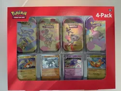 Pokemon 151 4 Mini Tins + 4Promo Cards Each SAMS CLUB 2 SETS *ALL 8 TINS* - Image 2