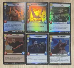 Star Wars Unlimited - Secrets Of Power - 19 X Legendary Foil Cards - Image 1