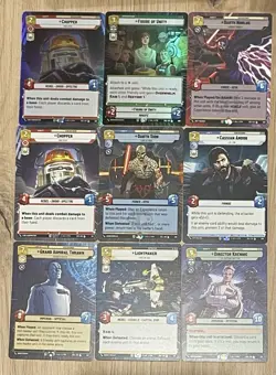 Star Wars Unlimited - Secrets Of Power - 15 X Legendary Hyperspace Cards - Image 1