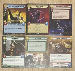 Star Wars Unlimited - Secrets Of Power - 15 X Legendary Hyperspace Cards - Image 2