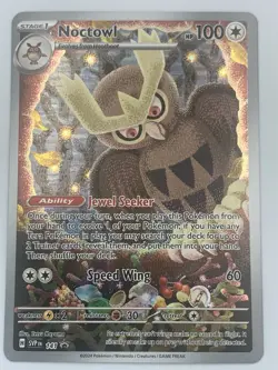 Noctowl 141 Sv: Scarlet & Violet Promo Cards Holo NM - Image 2