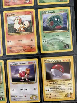 Pokemon Cards Gym Heroes Lot Of 9 636996769739 - Image 4