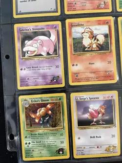 Pokemon Cards Gym Heroes Lot Of 9 636996769739 - Image 5