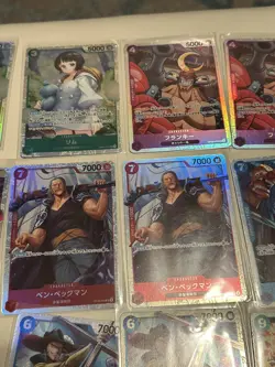 22 Card SR Lot Japanese One Piece TCG With Duplicates - Image 3