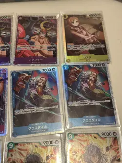 22 Card SR Lot Japanese One Piece TCG With Duplicates - Image 4