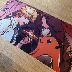 Chainsaw Man Rubber Playmat Play Mat For Tcg Trading Card Game Anime Mouse Pad - Image 1