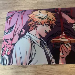 Chainsaw Man Rubber Playmat Play Mat For Tcg Trading Card Game Anime Mouse Pad - Image 2