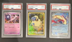 Pokemon Graded Card Lot (3) PSA 9’s / 8’s - Image 1