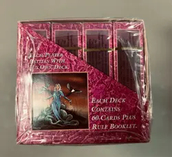 Wyvern sealed box of 10 Starter Decks Ltd Ed Vintage Collectible Card Game TCG - Image 2