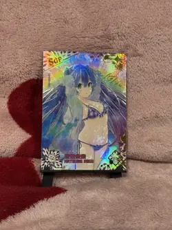 GODDESS STORY PROJECT MAIDEN SGP-007 HATSUNE MIKU VOCALOIDS ANIME WAIFU CARD - Image 1
