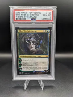 2019 Magic The Gathering Oko, Thief Of Crowns PSA 10 - Image 1