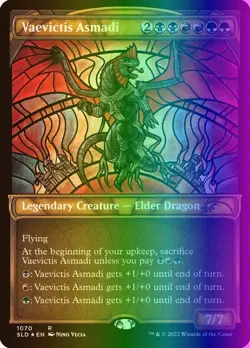 MTG Vaevictis Asmadi (1070/1059) Secret Lair Drop Series NM FOIL - Image 1